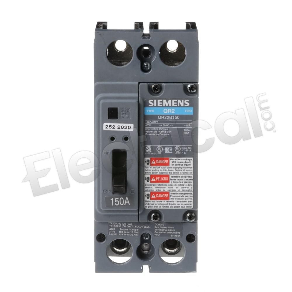 Siemens Molded Case QR22B150