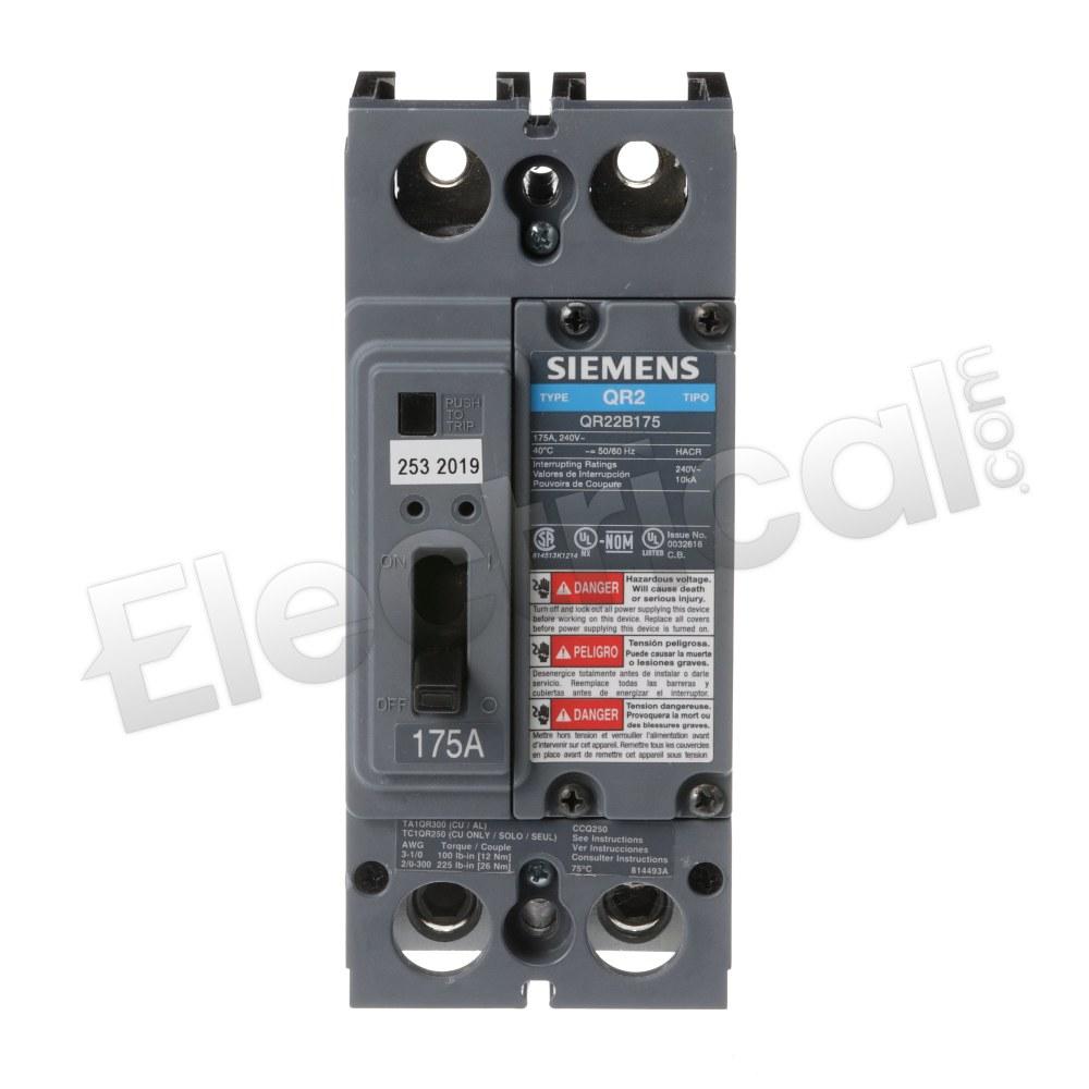 Siemens Molded Case QR22B175
