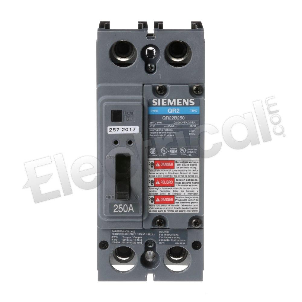 Siemens Molded Case QR22B250