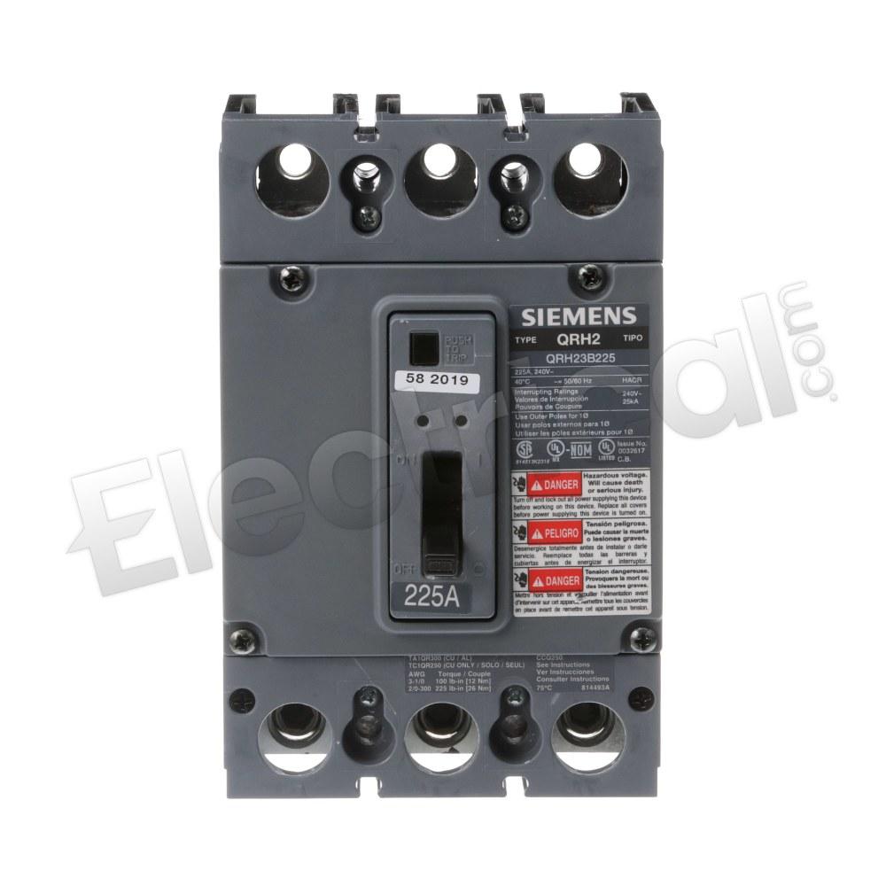 Siemens Molded Case QRH23B225