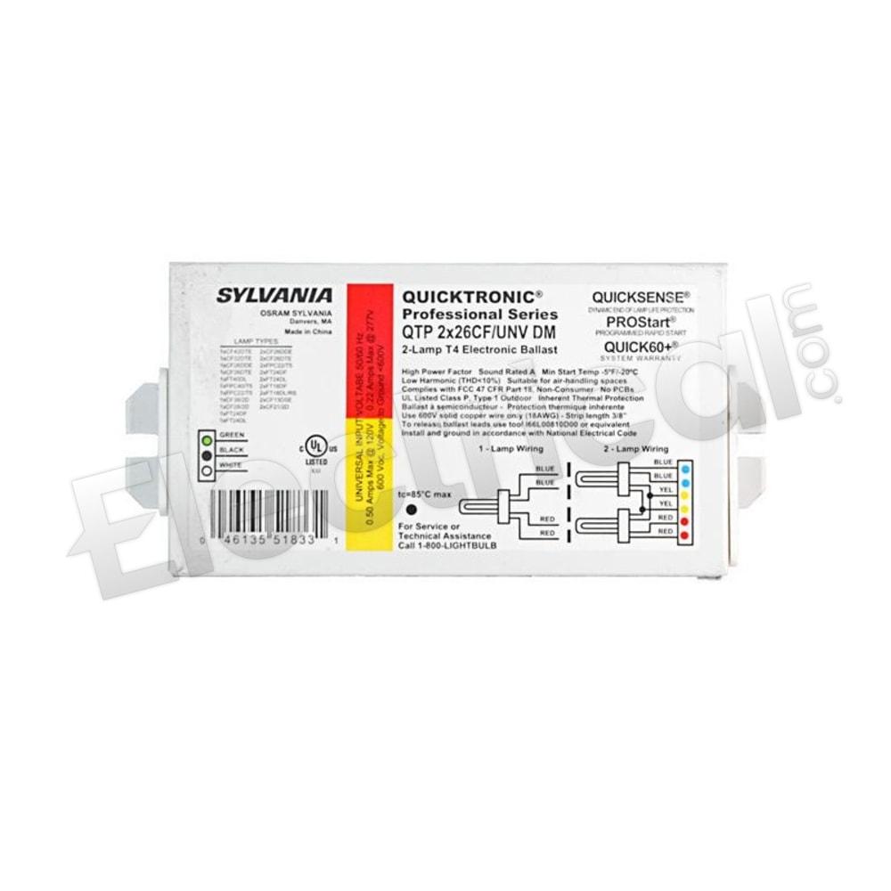 QTP-2X26CF/UNV-DM