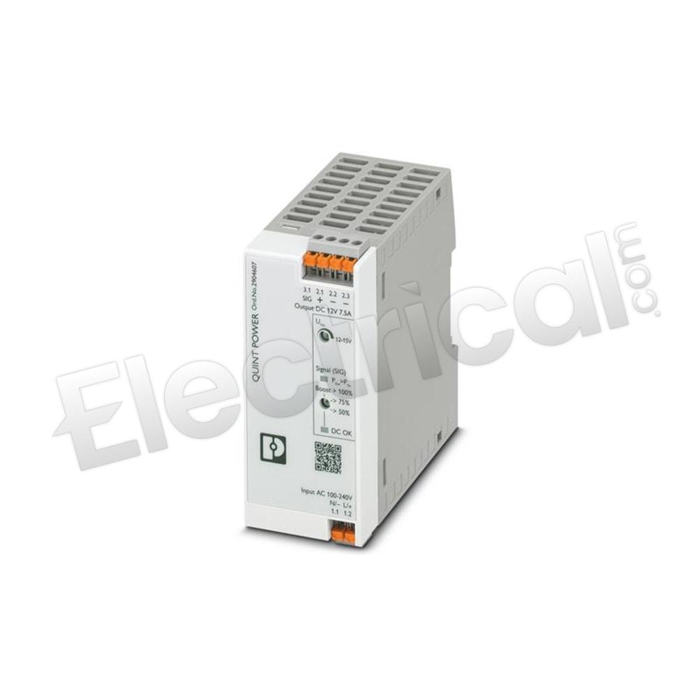 Phoenix Contact Power Supply QUINT4-PS/1AC/12DC/7.5/PT