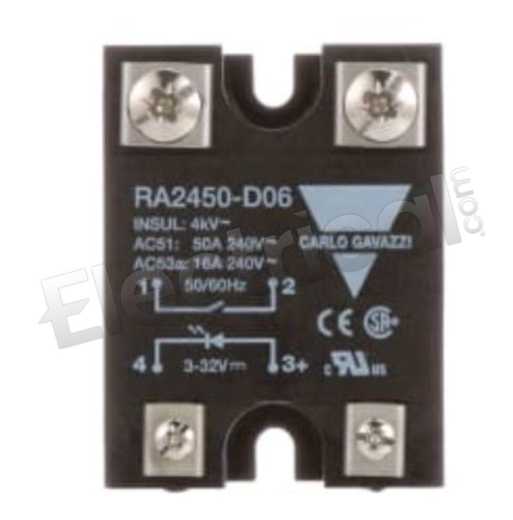 Carlo Gavazzi Overload Relay RA2450HA06