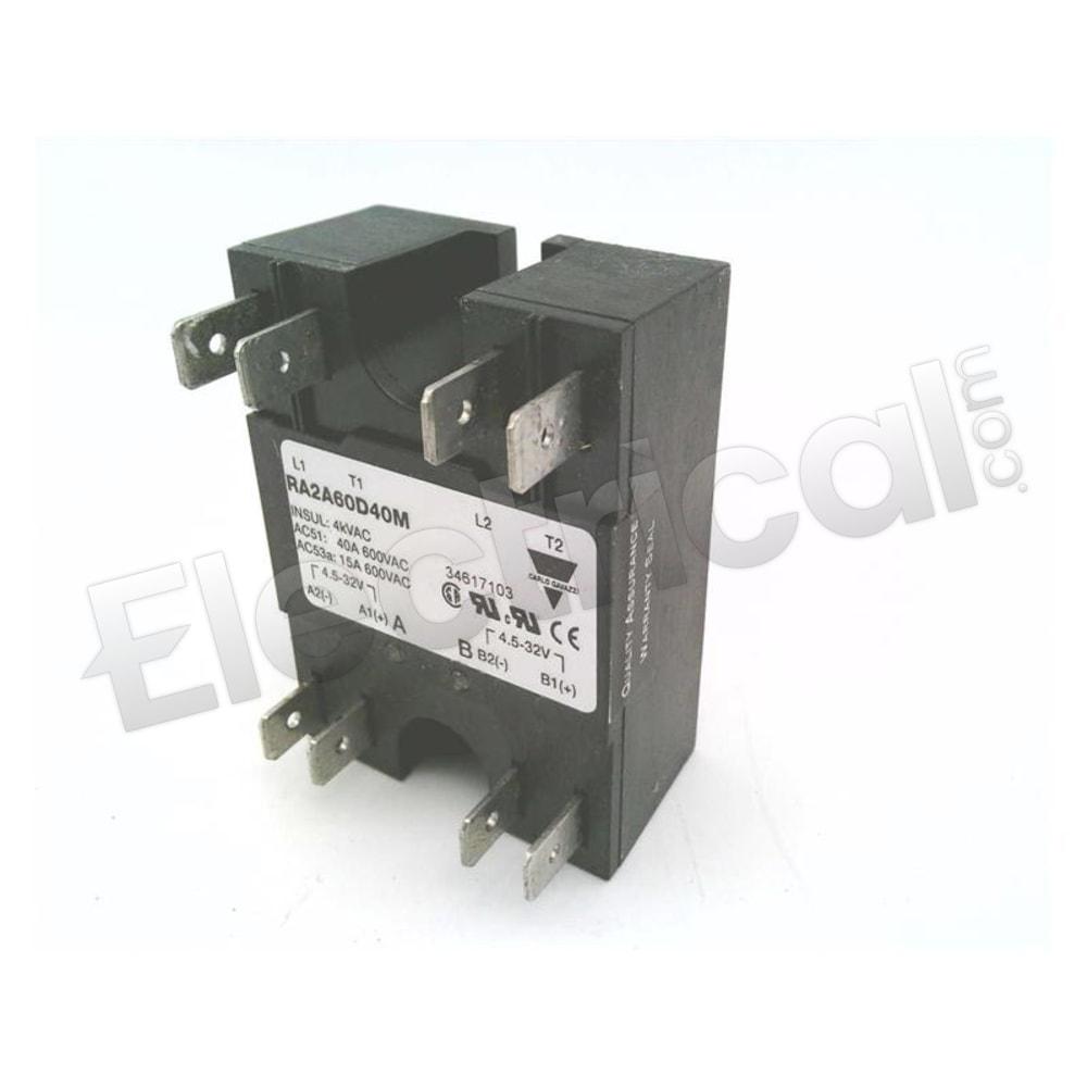 Carlo Gavazzi Overload Relay RA2A60D40M