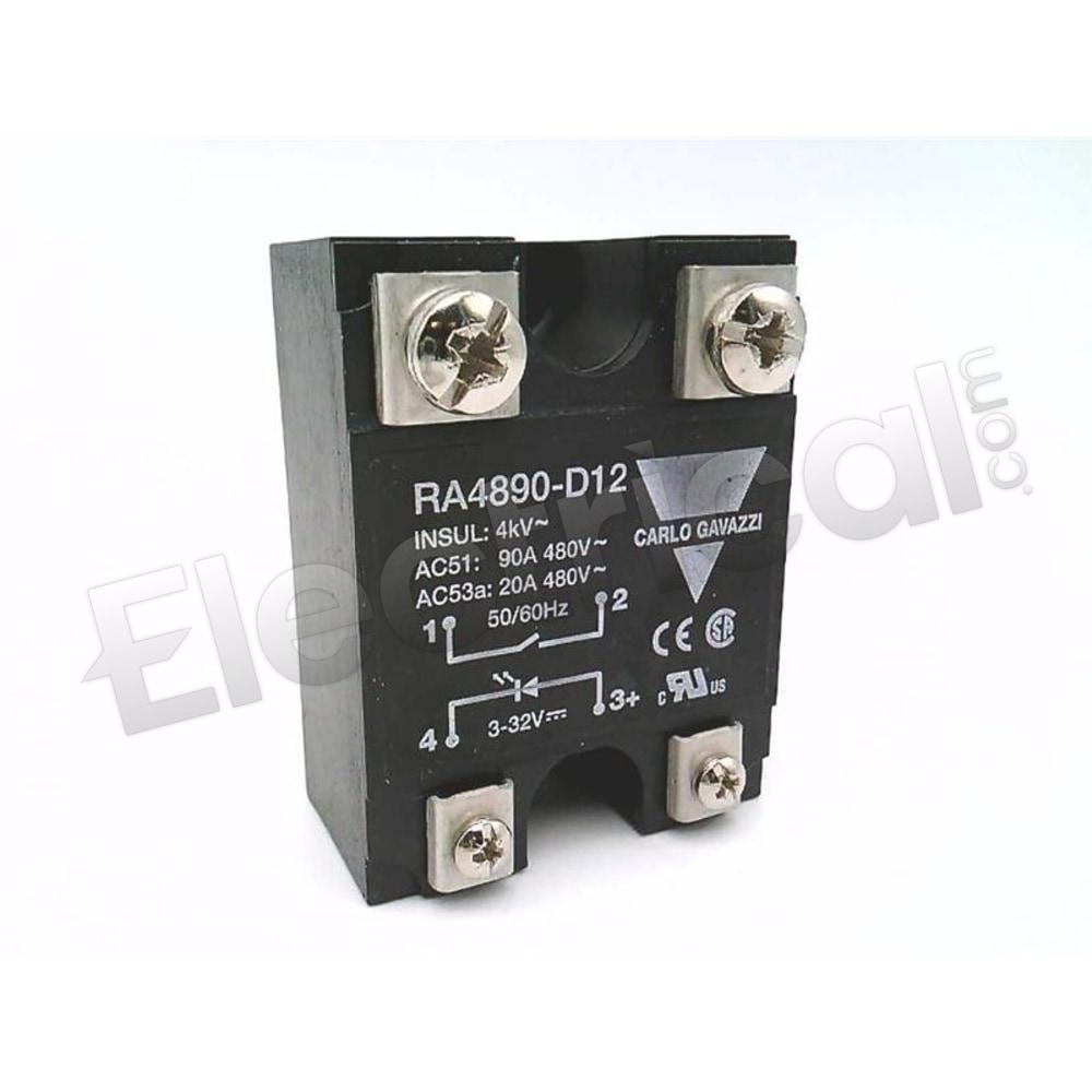 Carlo Gavazzi Overload Relay RA4890-D12