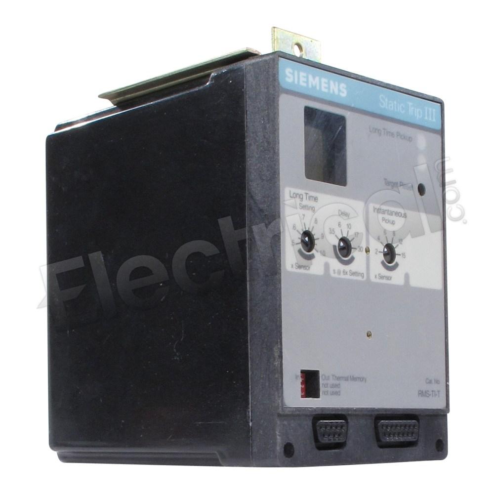 Siemens Trip Units And Programmers RMS-TI-T