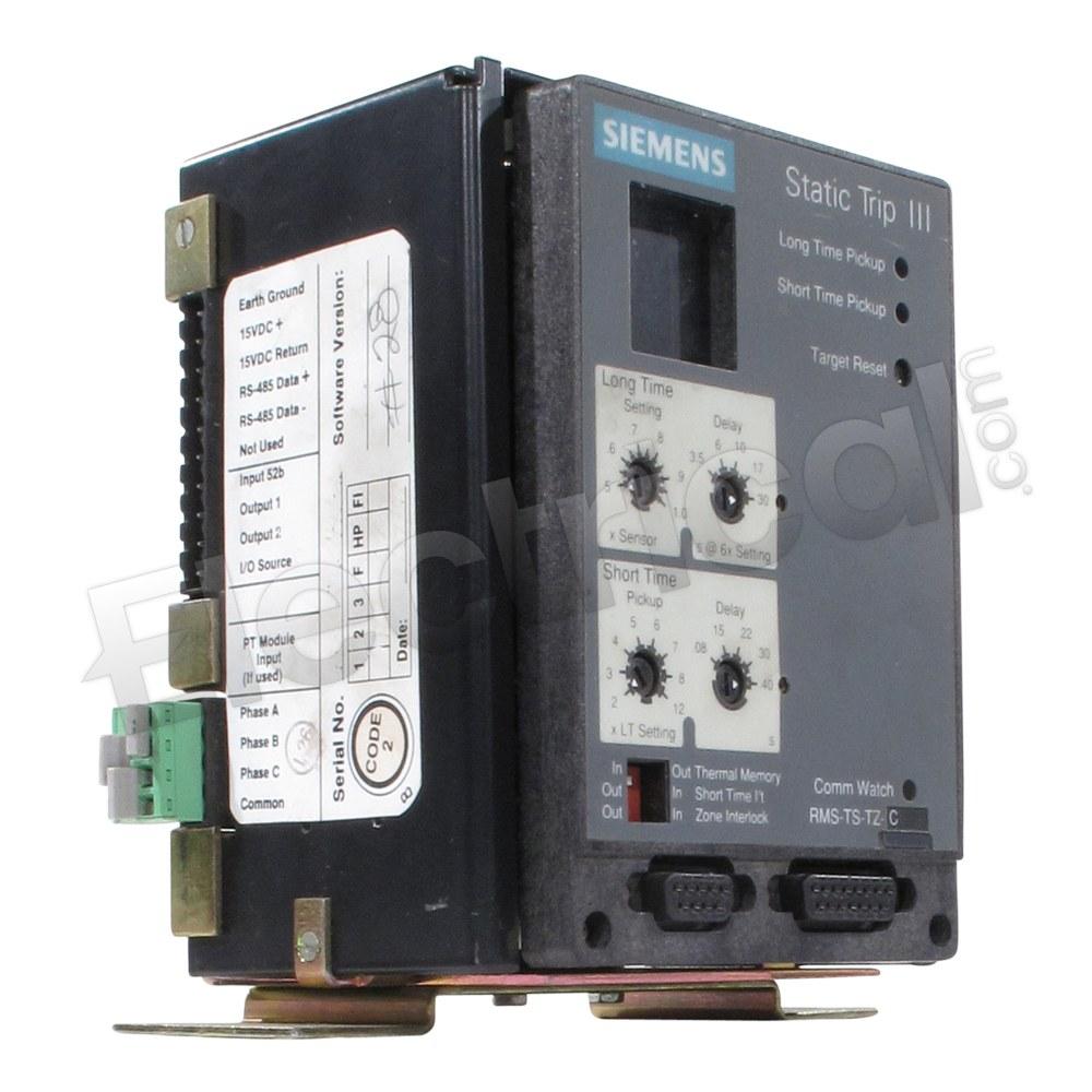 Siemens Trip Units And Programmers RMS-TS-TZ-C