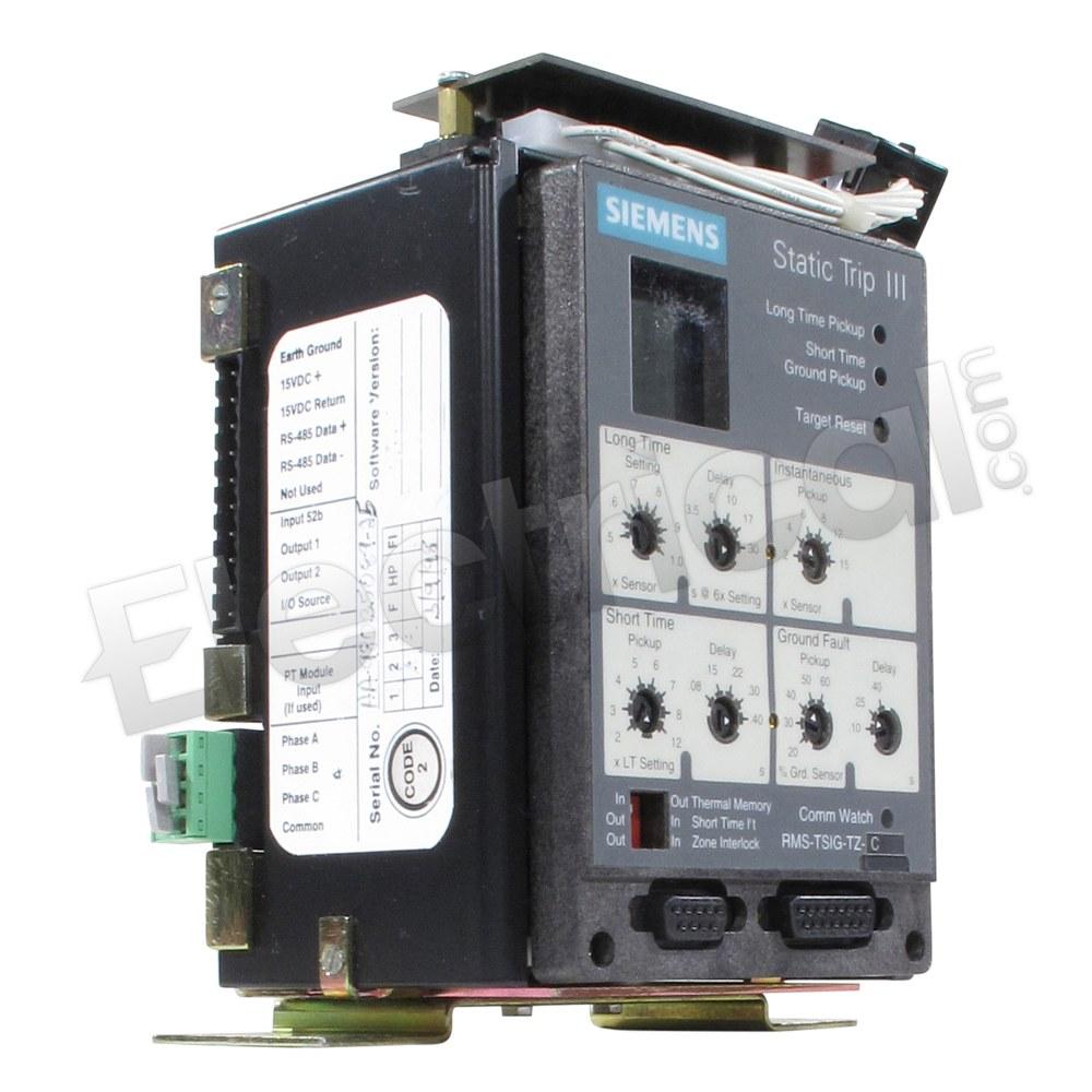 Siemens Trip Units And Programmers RMS-TSIG-TZ-C