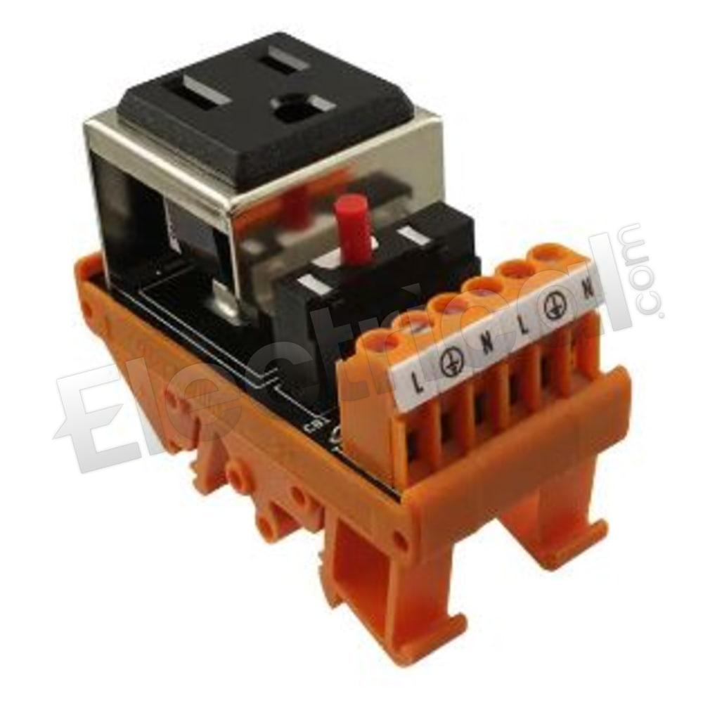 RS-SIMPLEX 120VAC C/B 5A OUTL