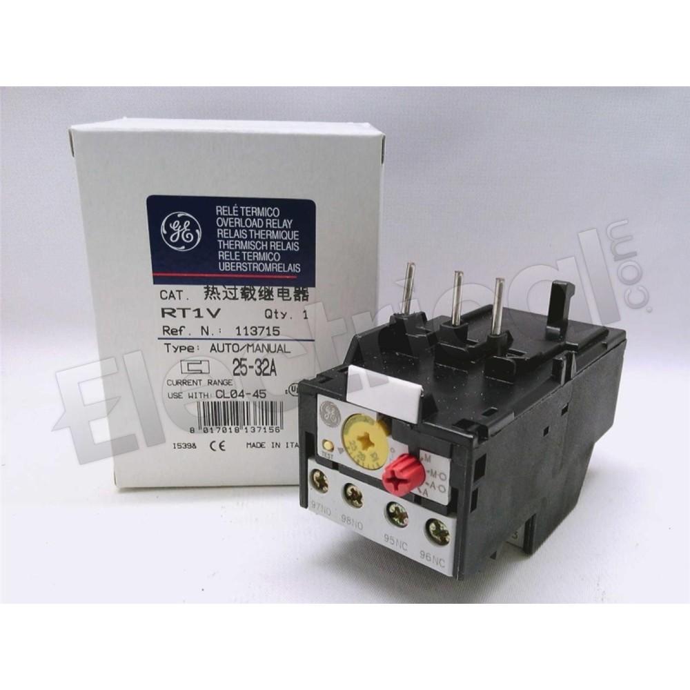 General Electric Overload Relay RT1V