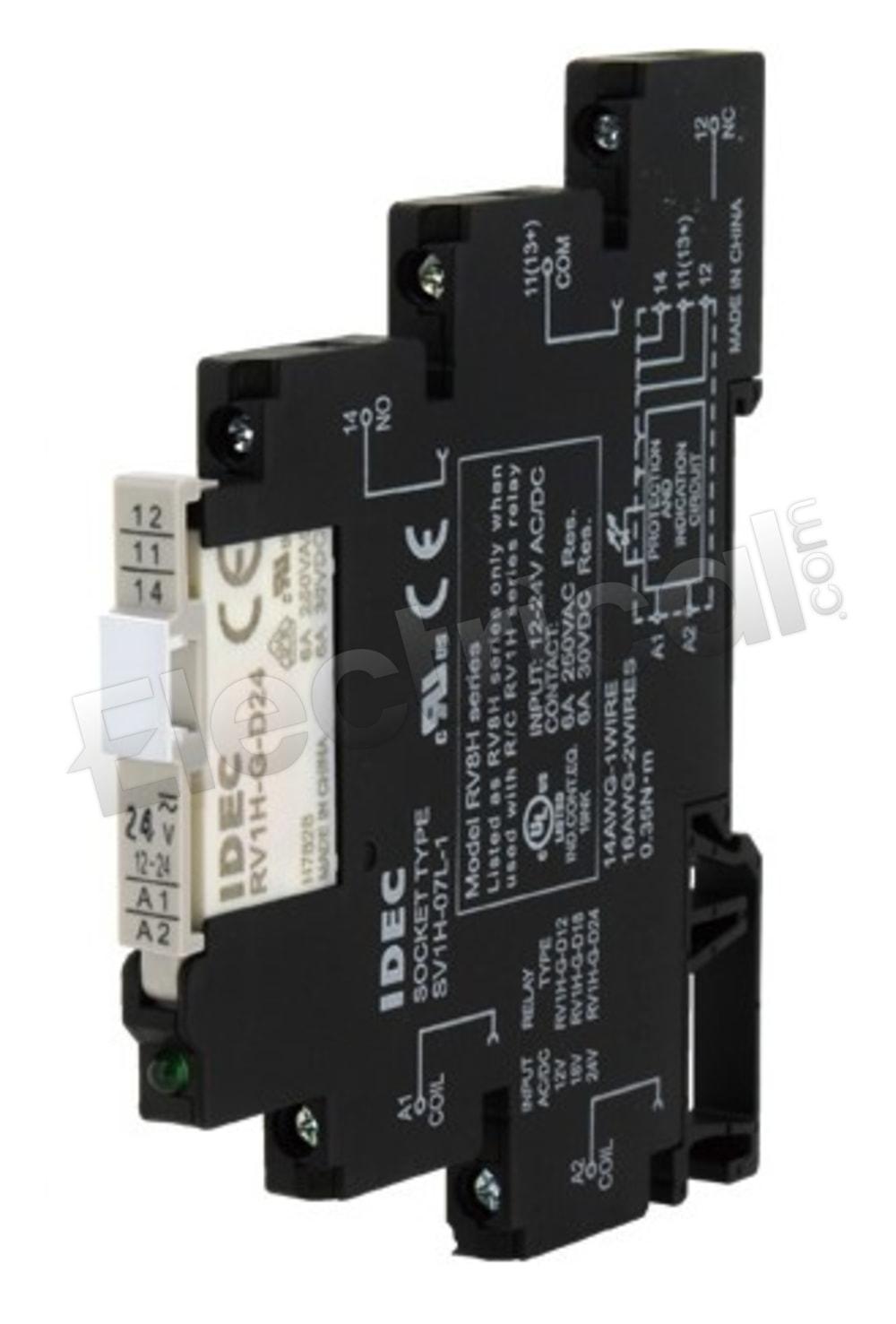 IDEC Fuse Part And Accessory RV8H-S-AD24