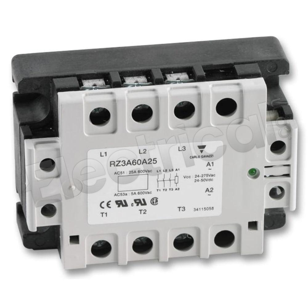 Carlo Gavazzi Overload Relay RZ3A60A25