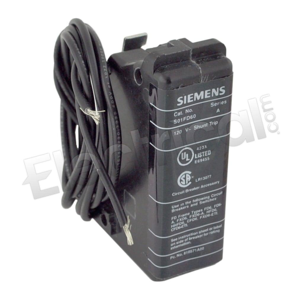 Siemens Shunt Trip S06FD60