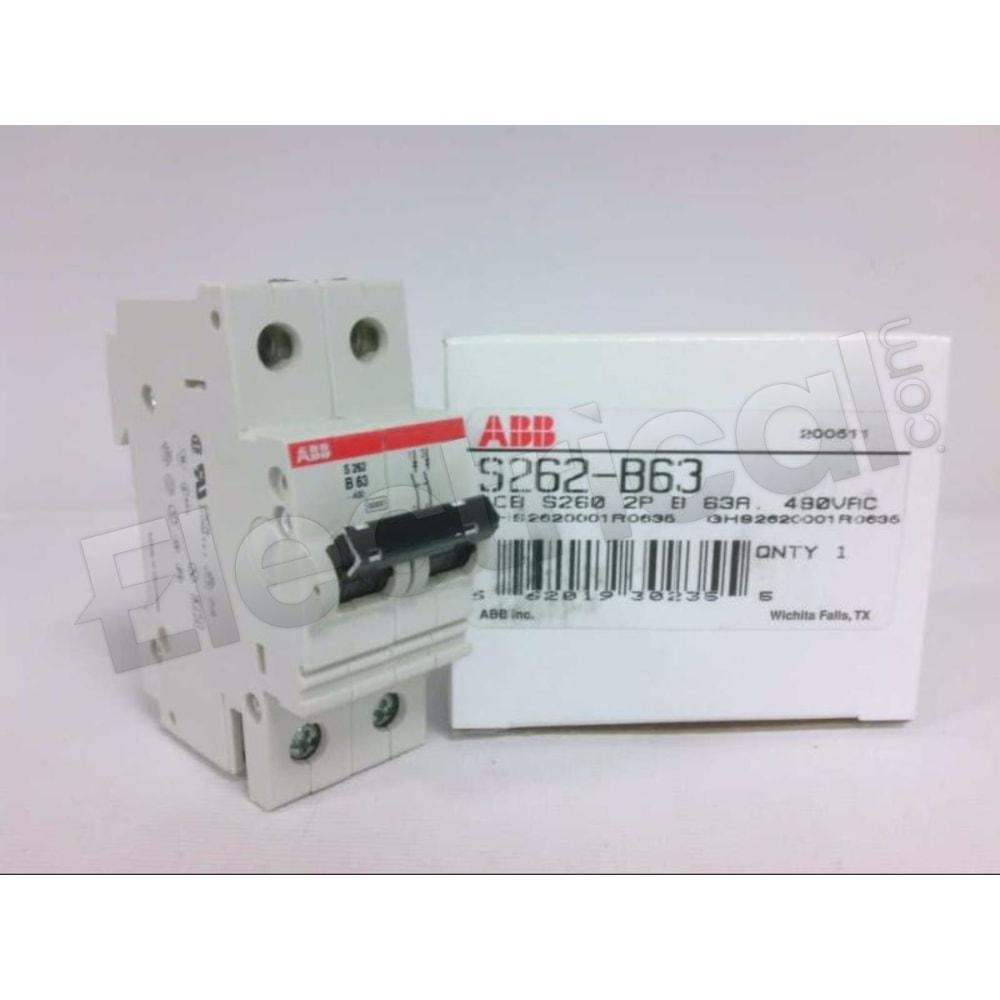 ABB Molded Case S262-B63