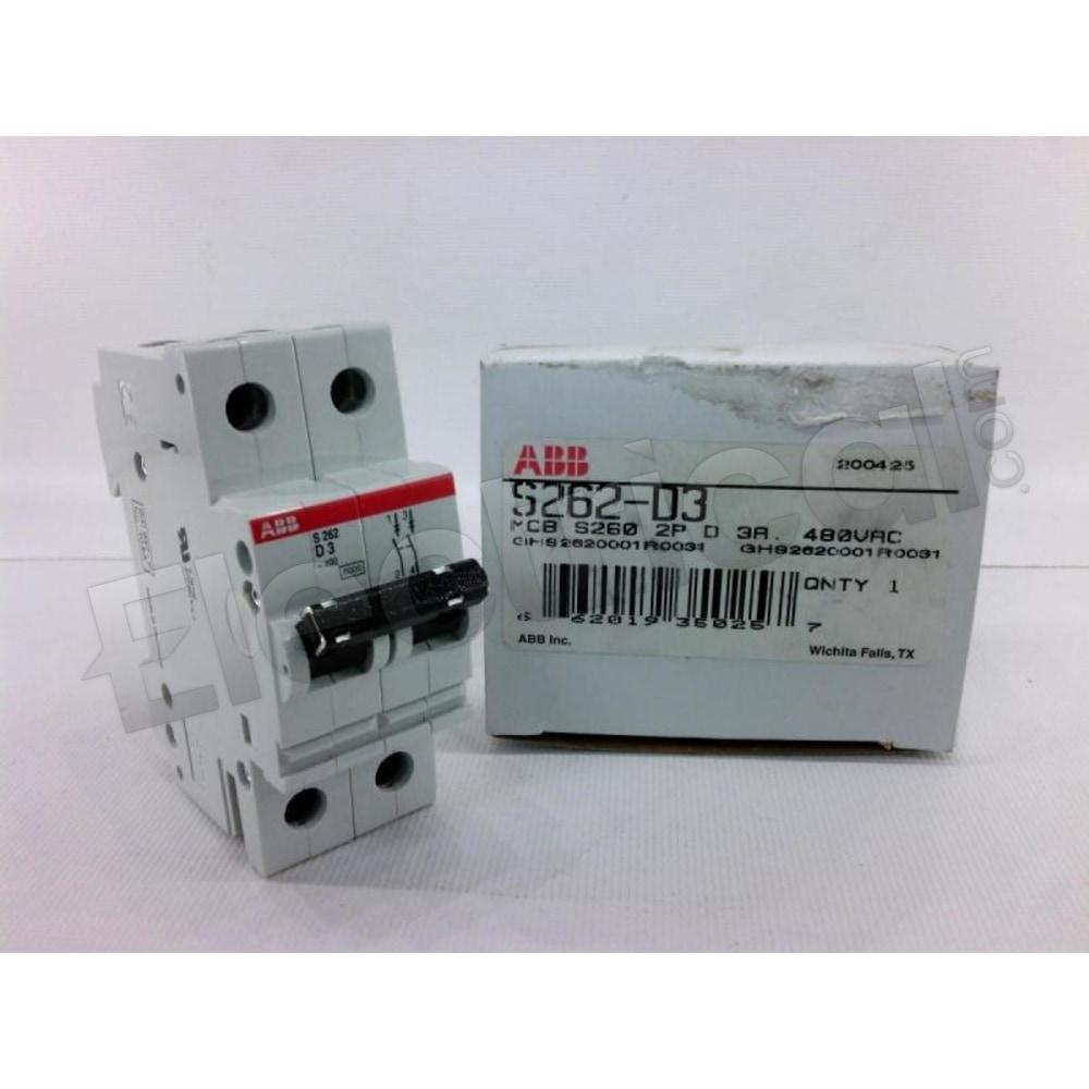 ABB Molded Case S262-D3