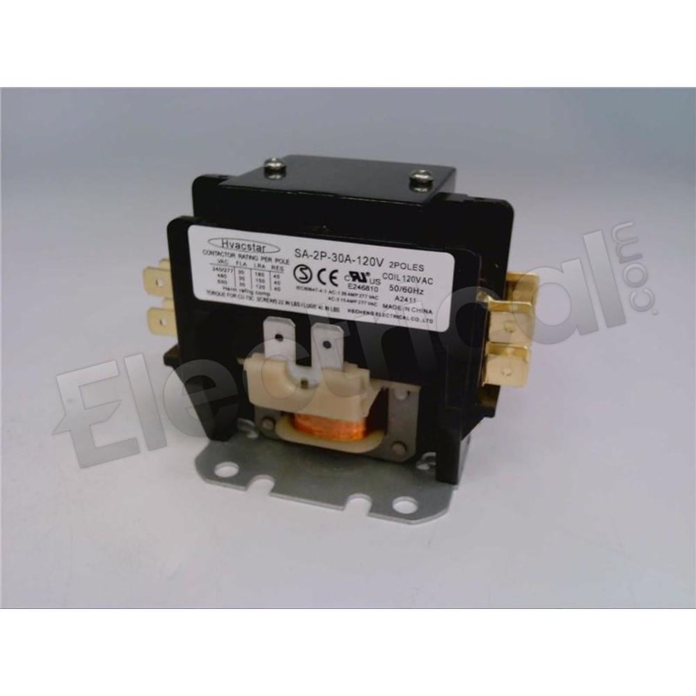 Mingguang Hecheng Electrical Contactor SA-2P-30A-120V