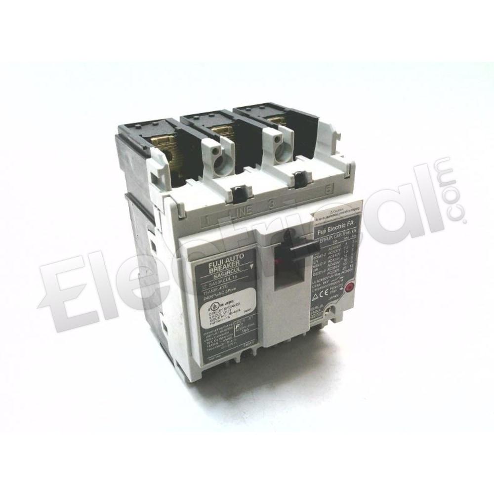 Fuji Electric Molded Case SA53RCUL/15