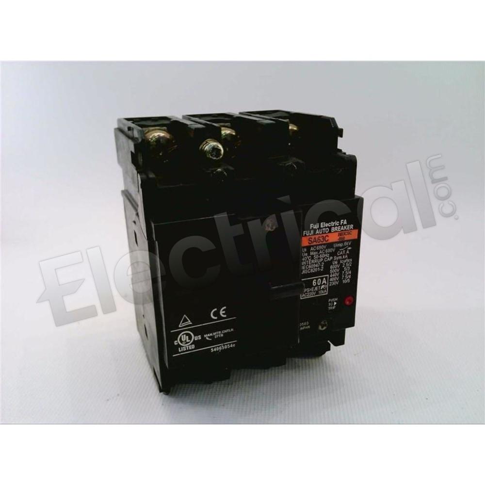 Fuji Electric Molded Case SA63C-BB3CSC-060