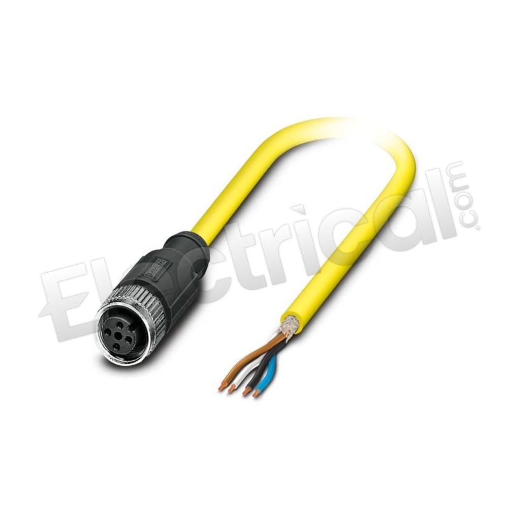SAC-4P- 2,0-542/M12FS SH BK