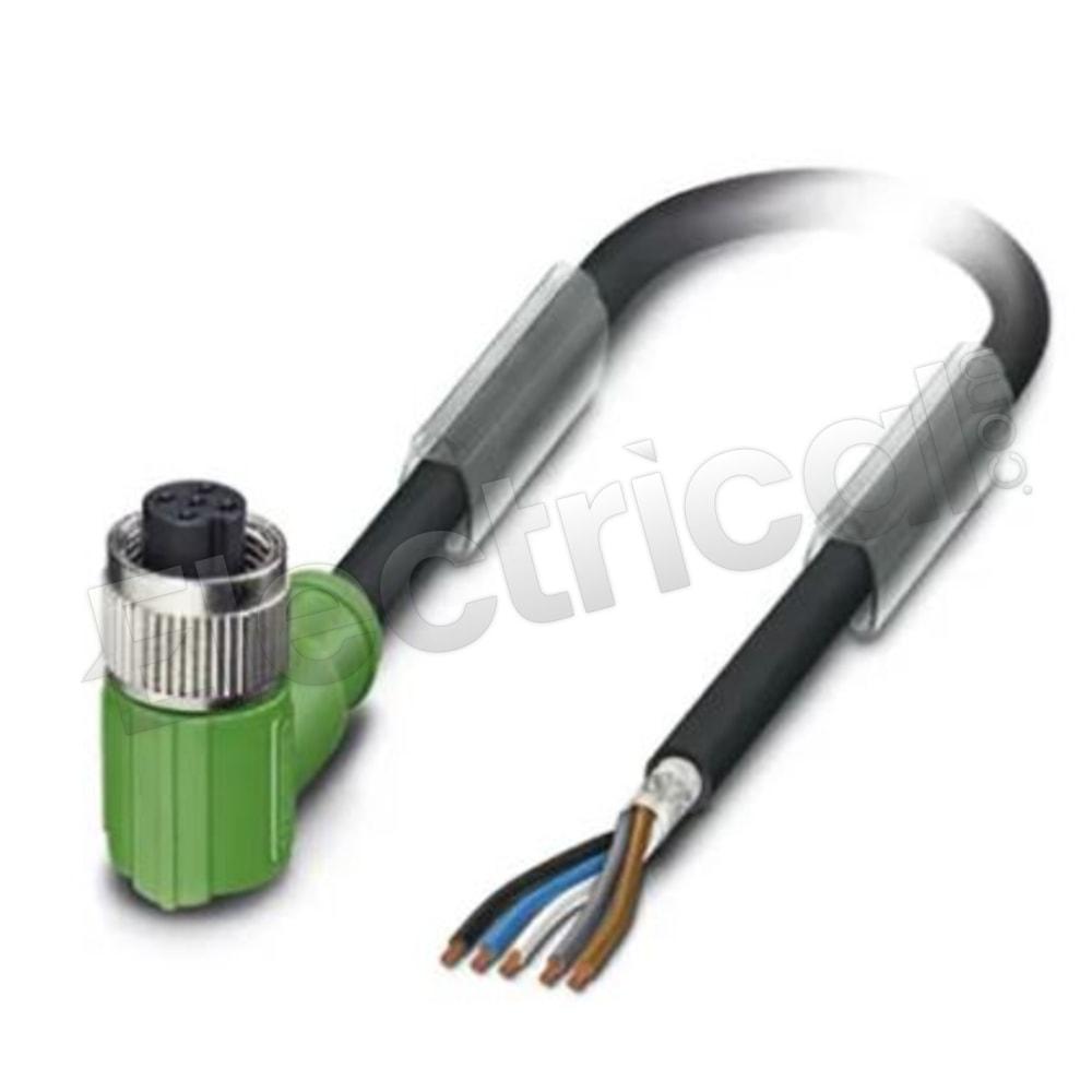 SAC-5P-10 0-PVC/M12FR SH BK