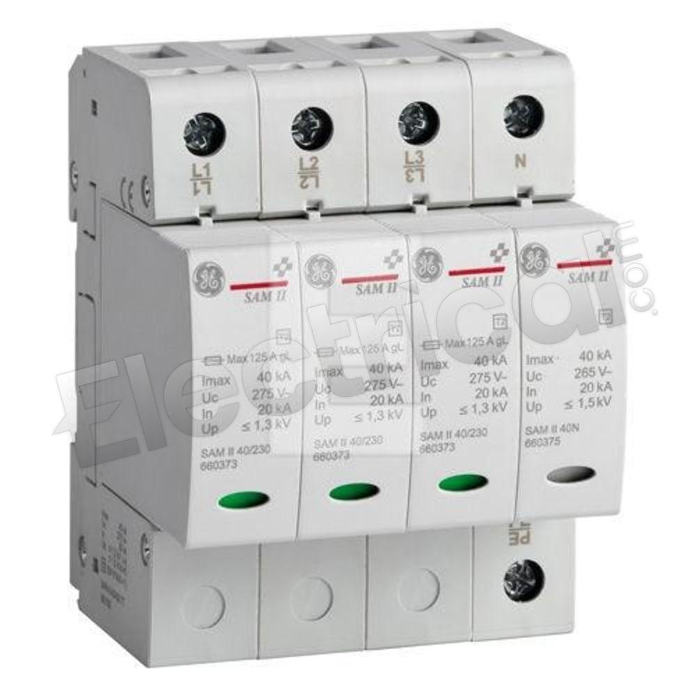 General Electric Molded Case SAP4 II 40/400 TT