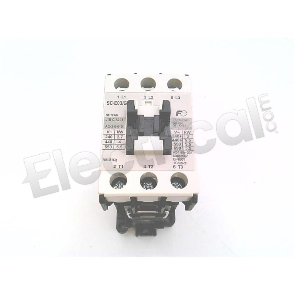 Fuji Electric Contactor SC-E03/G-24VDC