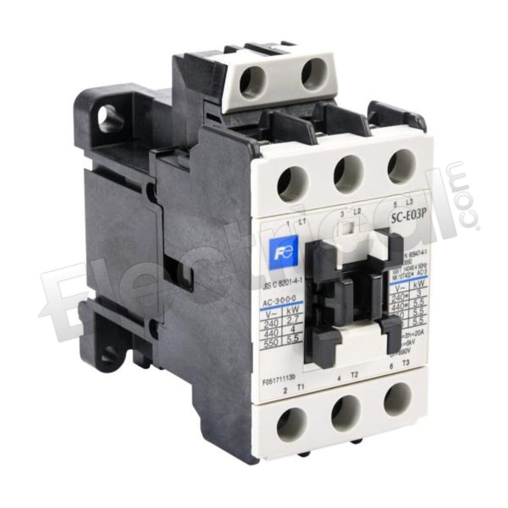Fuji Electric Contactor SC-E03P-110VAC
