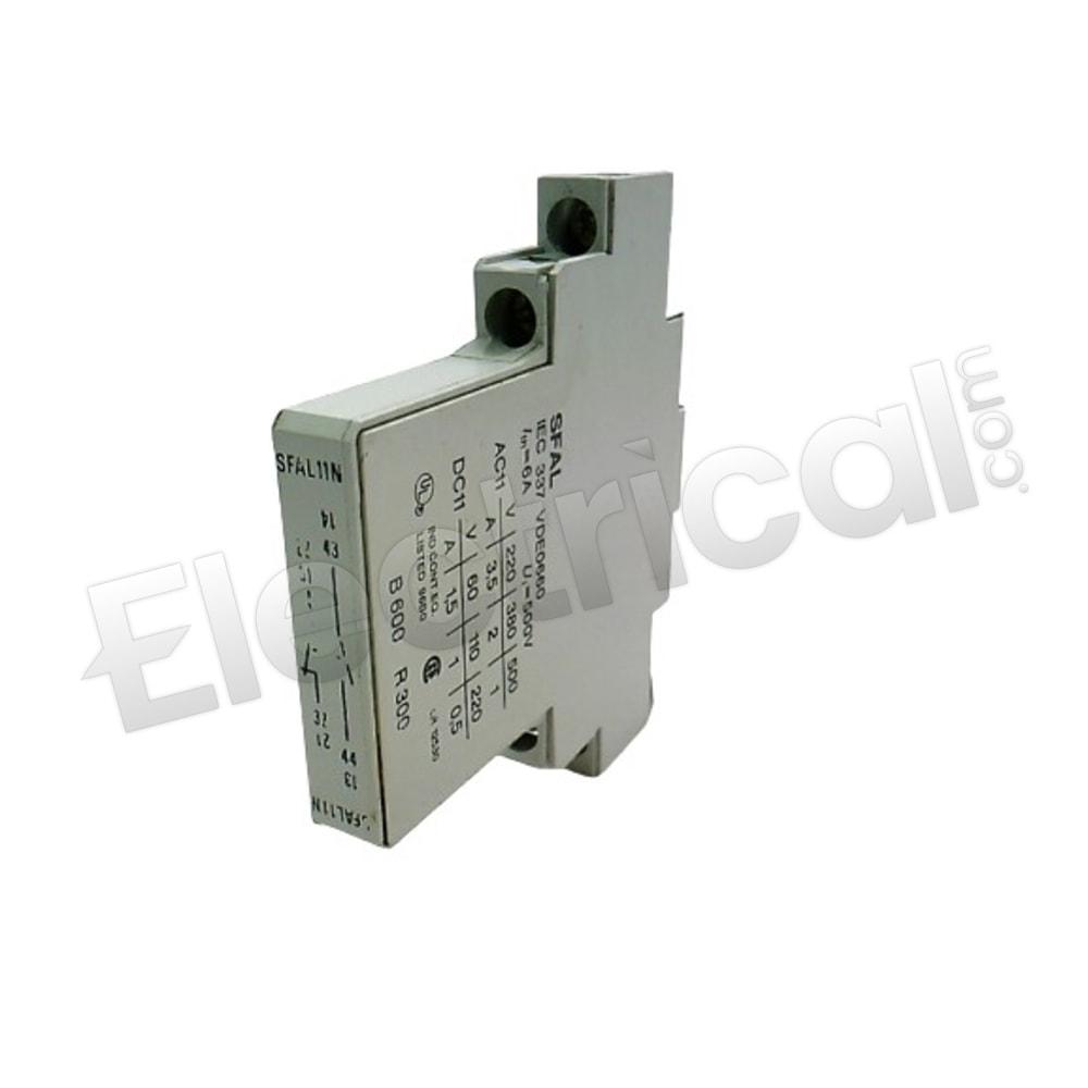 General Electric Contactor And Motor Starter Auxiliary SFAL11N