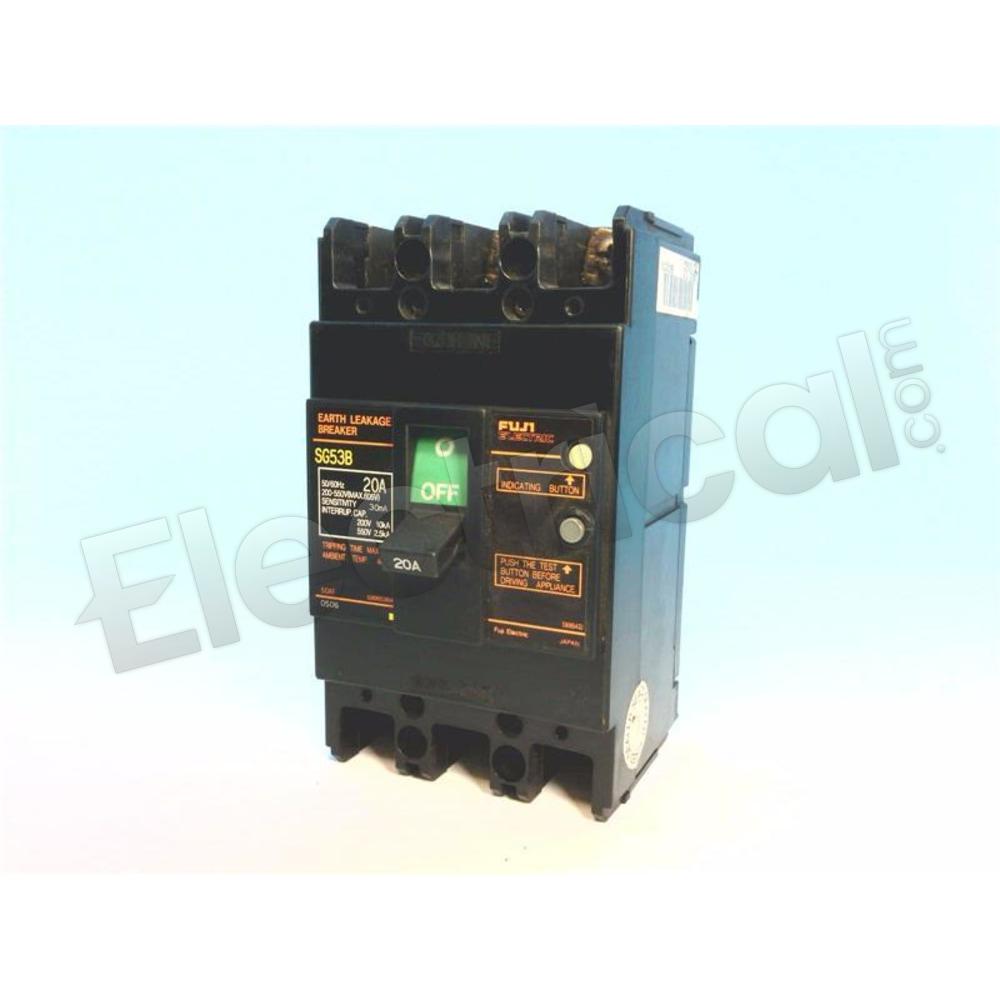 Fuji Electric Molded Case SG53B/20-30MA