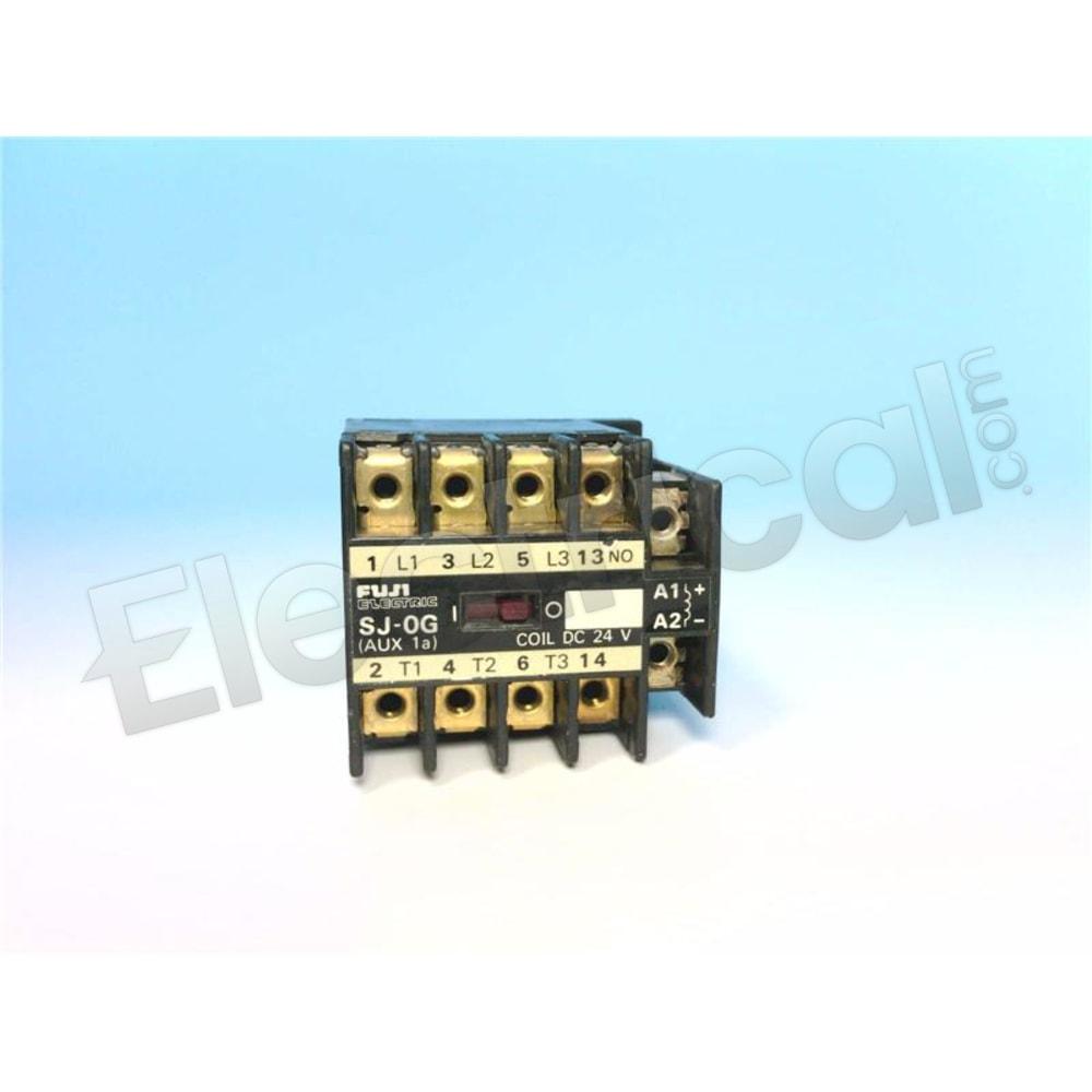 Fuji Electric Contactor SJ-0G DC24V 1A