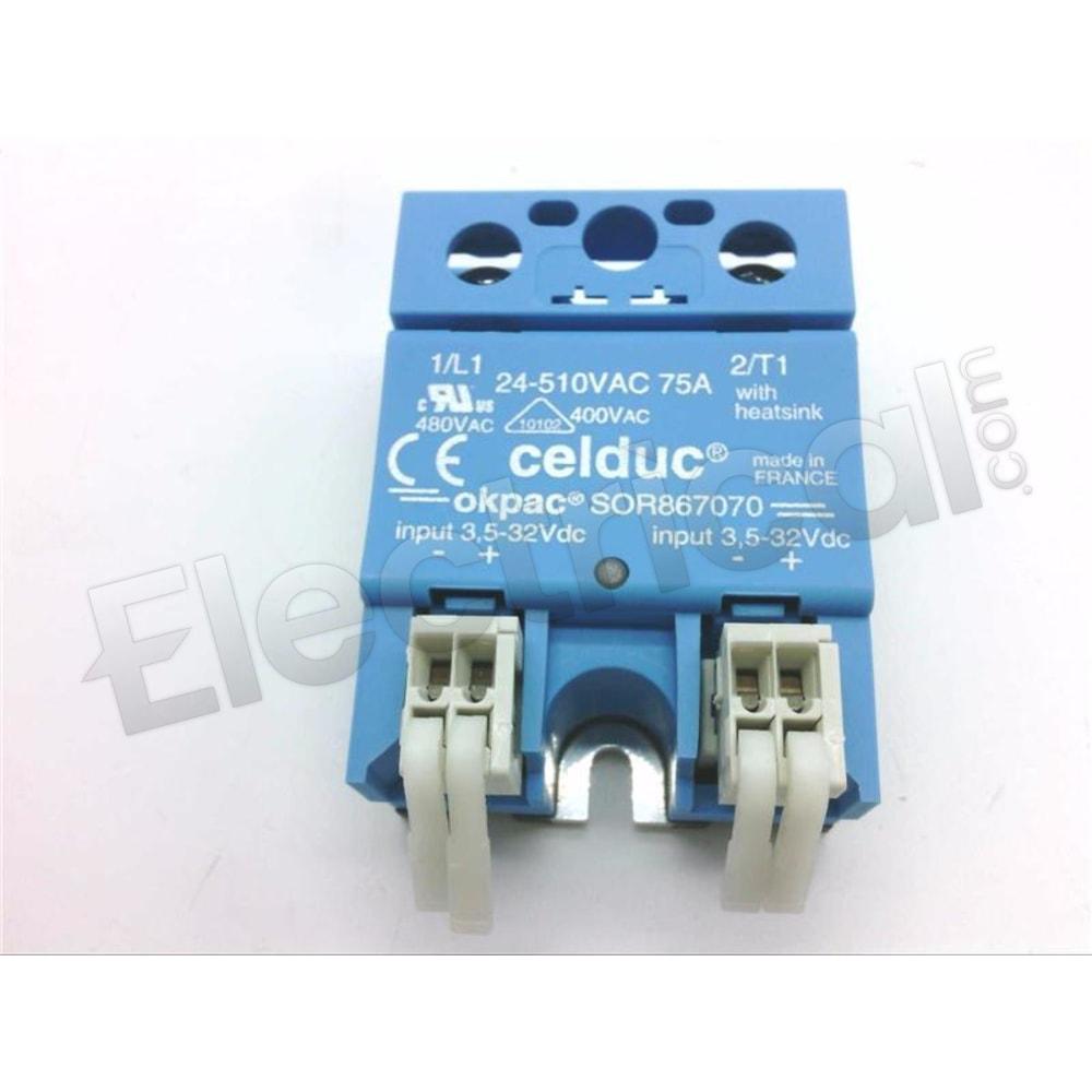 Celduc Overload Relay SOR867070