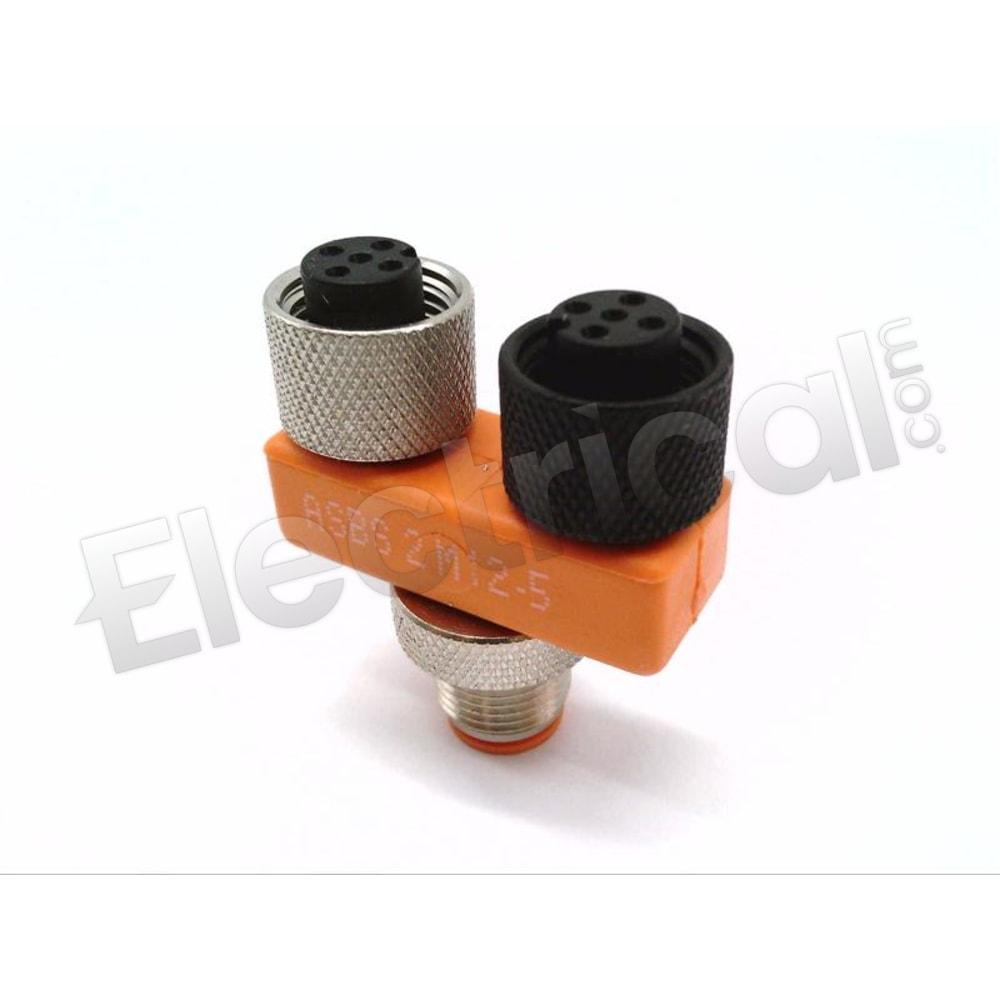SPLITTER,M12 MALE,TO 2 M12 FEM-L34010