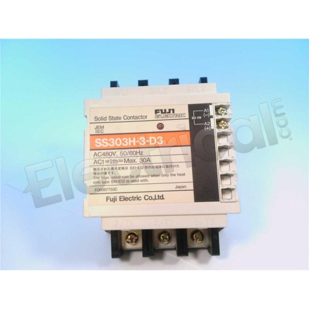 Fuji Electric Contactor SS303H-3-D3