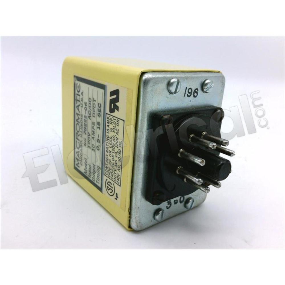 Macromatic Fuse Part And Accessory SS78222-06