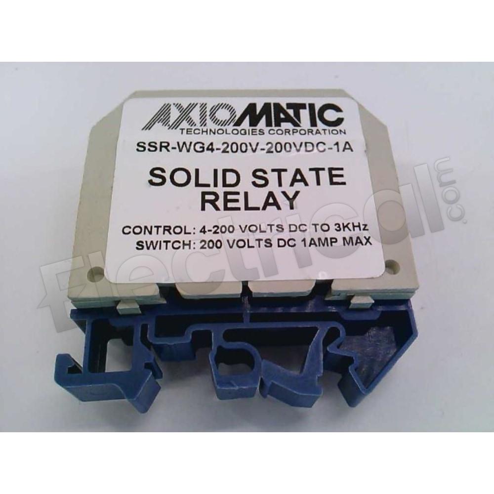 Axiomatic Overload Relay SSR-WG4-200V-200VDC-1A