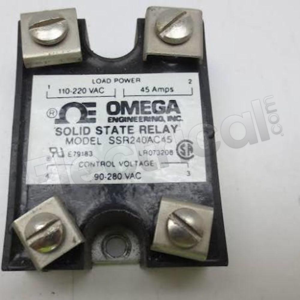 Omega Engineering Overload Relay SSR240AC45