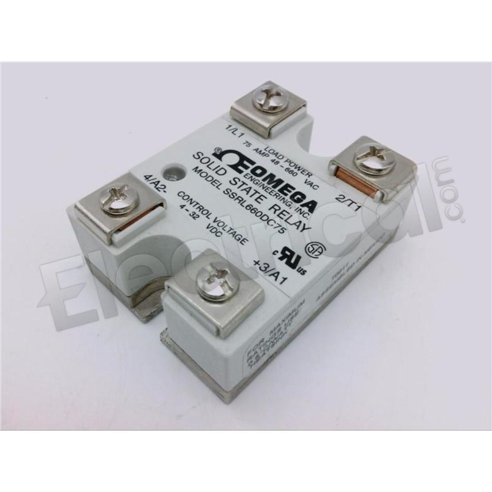 Omega Engineering Overload Relay SSRL660DC75