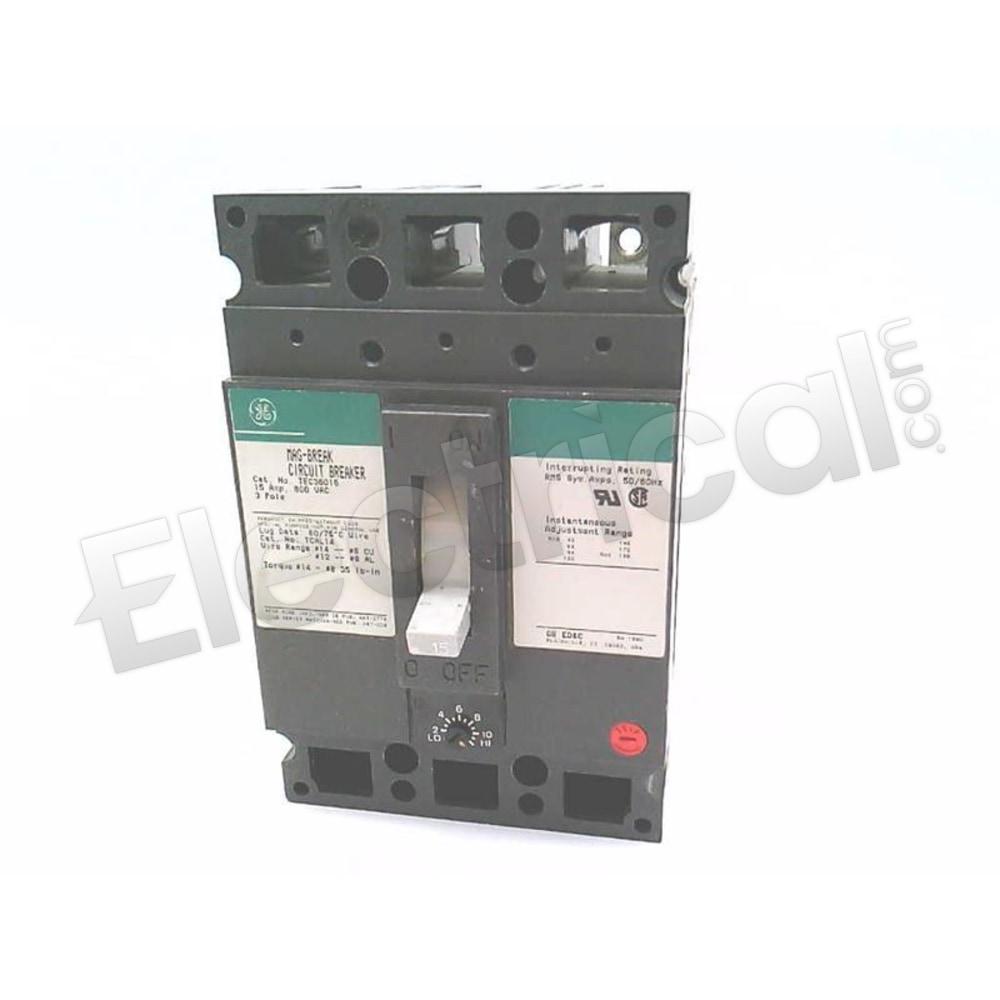General Electric Molded Case TEC36015XL