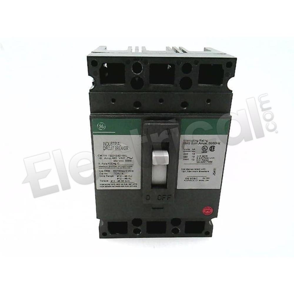 General Electric Molded Case TED134015XL