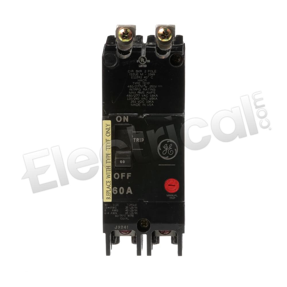 General Electric Molded Case TEYF260