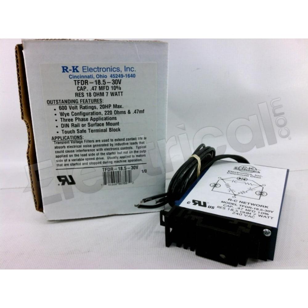 R-K Electronics Part And Accessory TFDR-18.5-30V