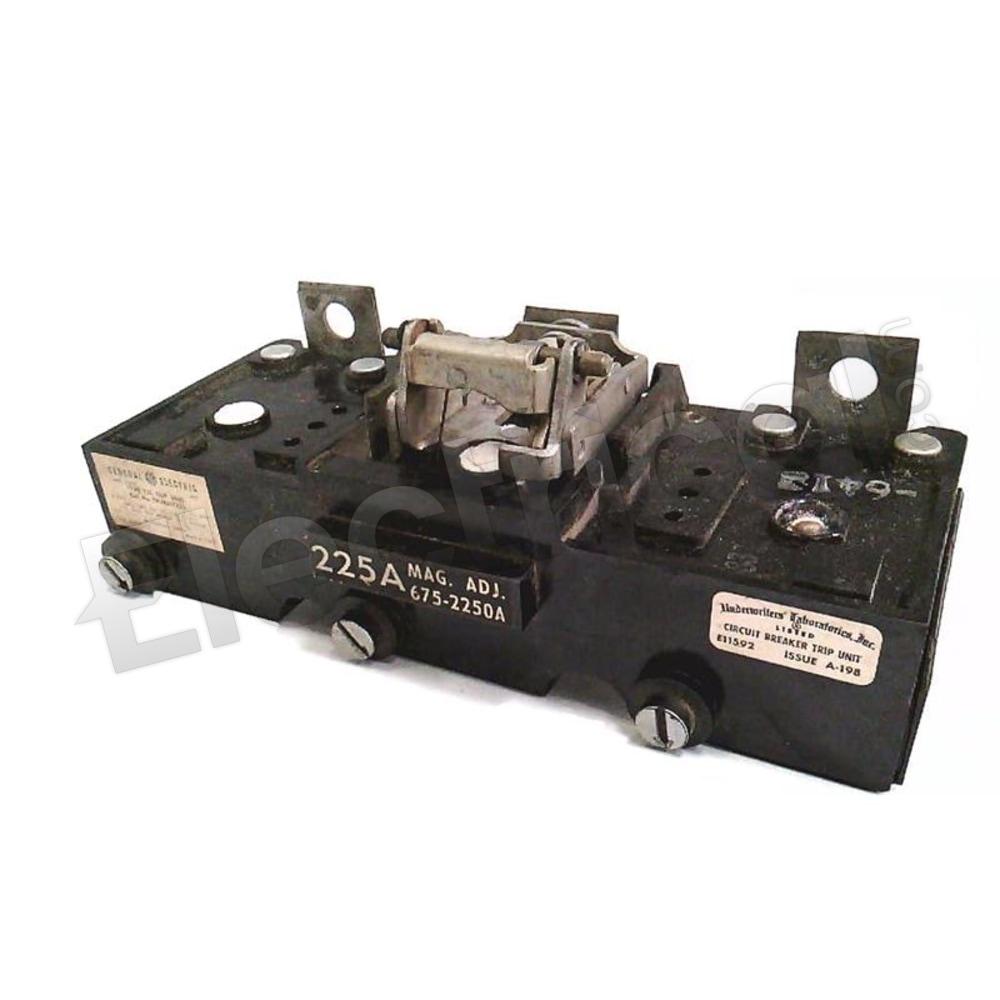 General Electric Trip Units And Programmers THJK23T225