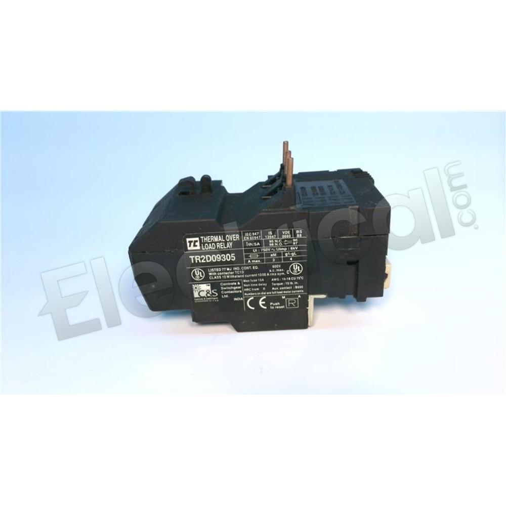 Techspan Industries Inc Overload Relay TR2D09-305