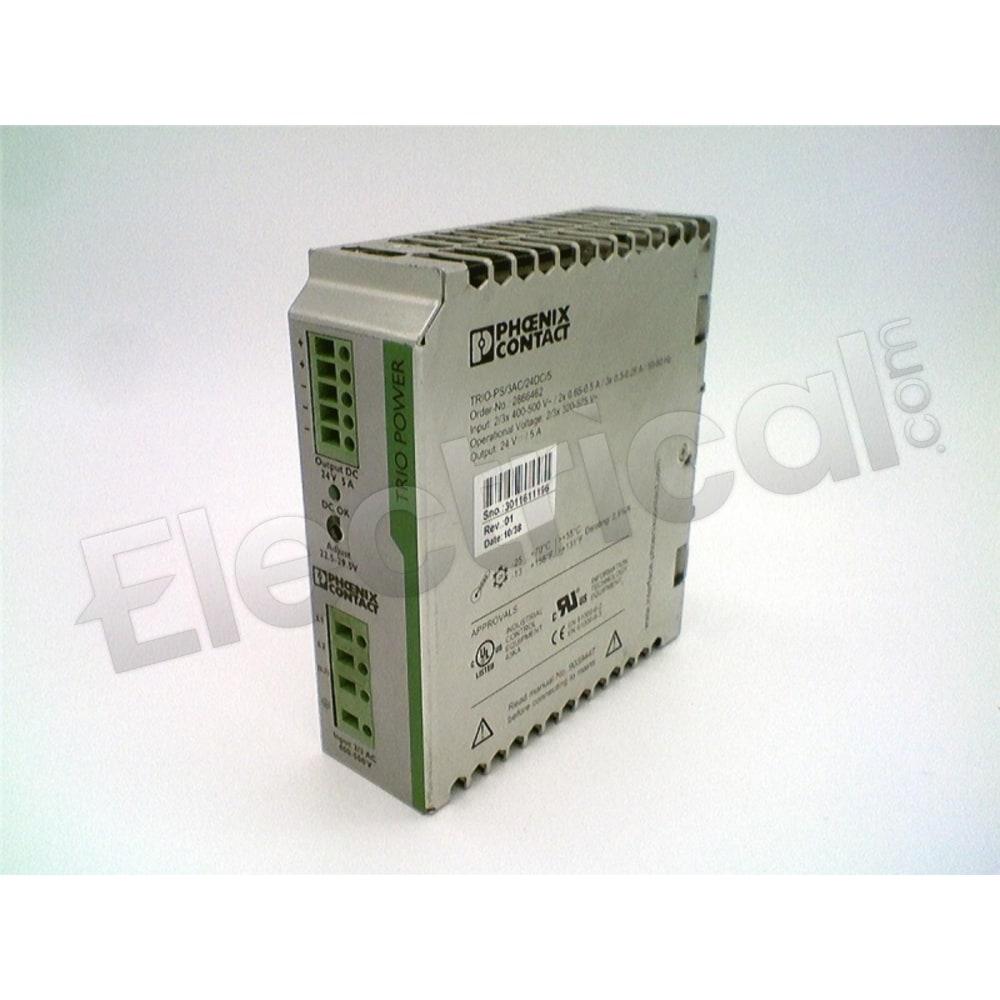 Phoenix Contact Power Supply TRIO-PS/3AC/24DC/ 5