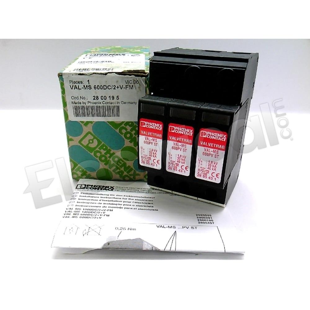 Phoenix Contact Part And Accessory VAL-MS-600DC/2+V-FM