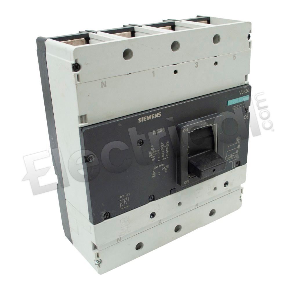 Siemens Molded Case VL630-4P-500A
