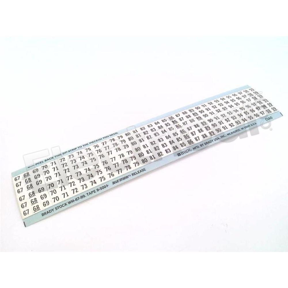 Brady Part And Accessory WM-67-99