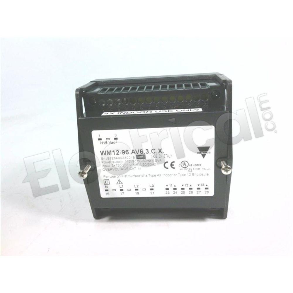 Carlo Gavazzi Overload Relay WM12-96AV63CX