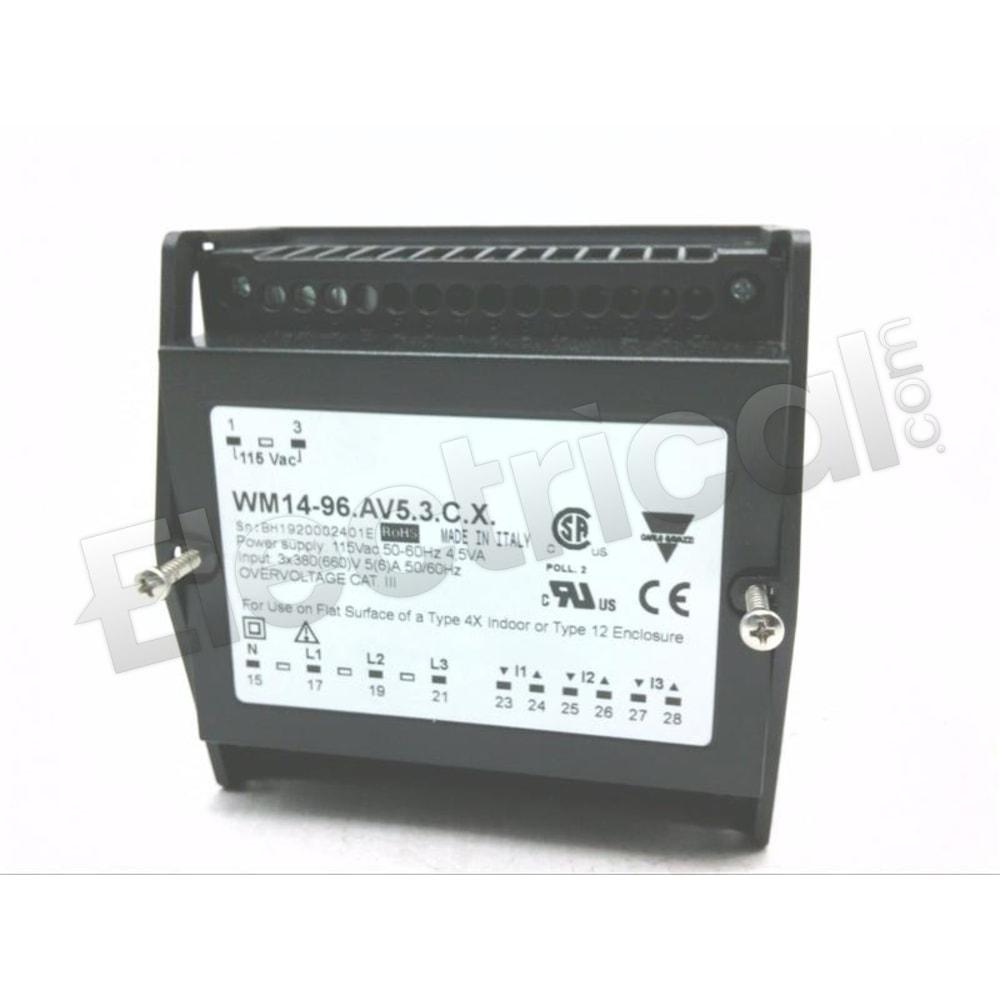 Carlo Gavazzi Power Meter Panel WM14-96AV53CX