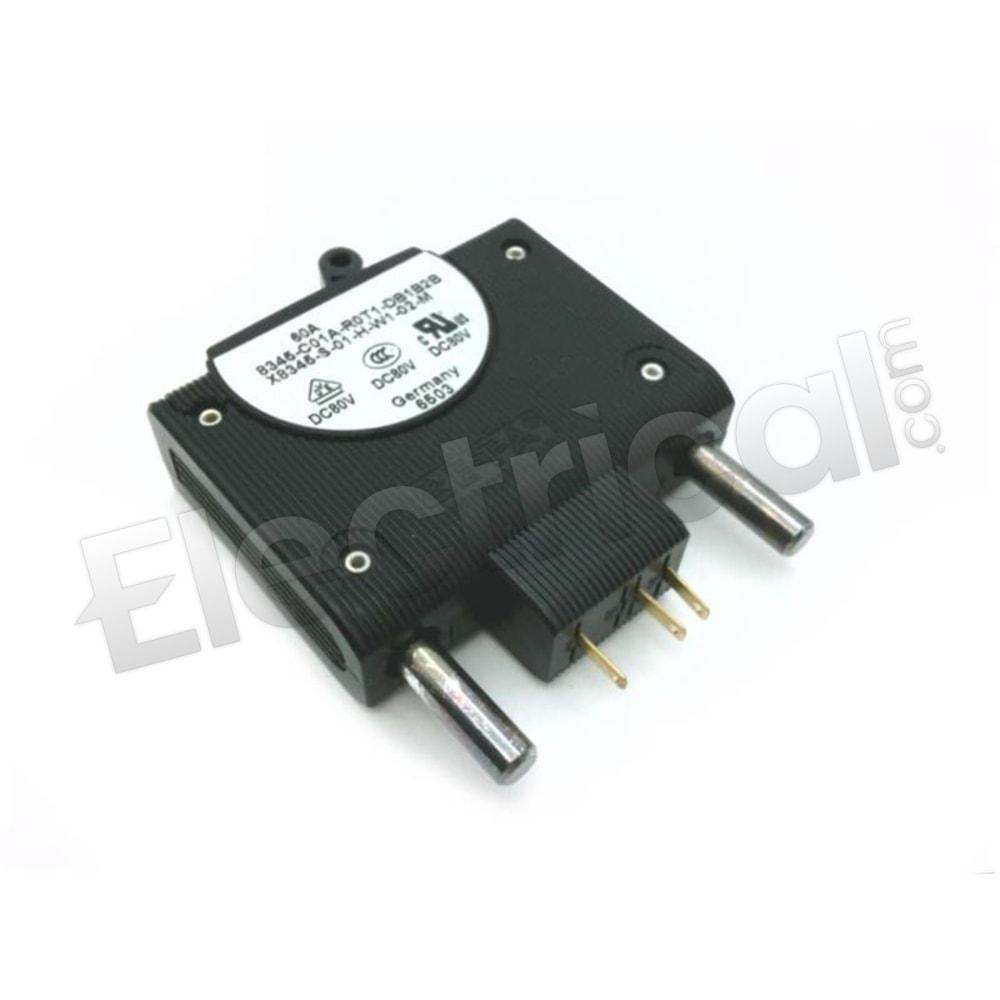 E-T-A Circuit Breakers Molded Case X8345-S-01-H-W1-02-M